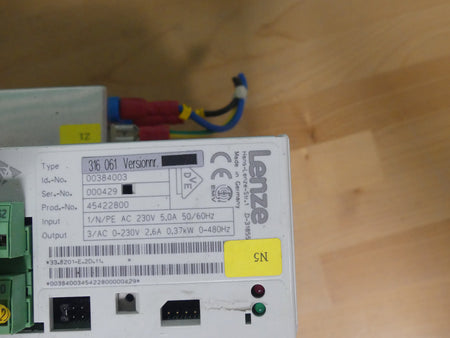 Lenze Frequenzumrichter inverter drive 00384003 AC 230V    316 061