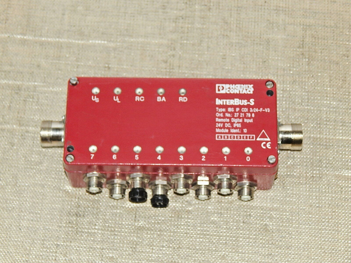 Phoenix Contact IBS IP CDI 3/24-F-V3  Nr.2721798 used s.Bilder