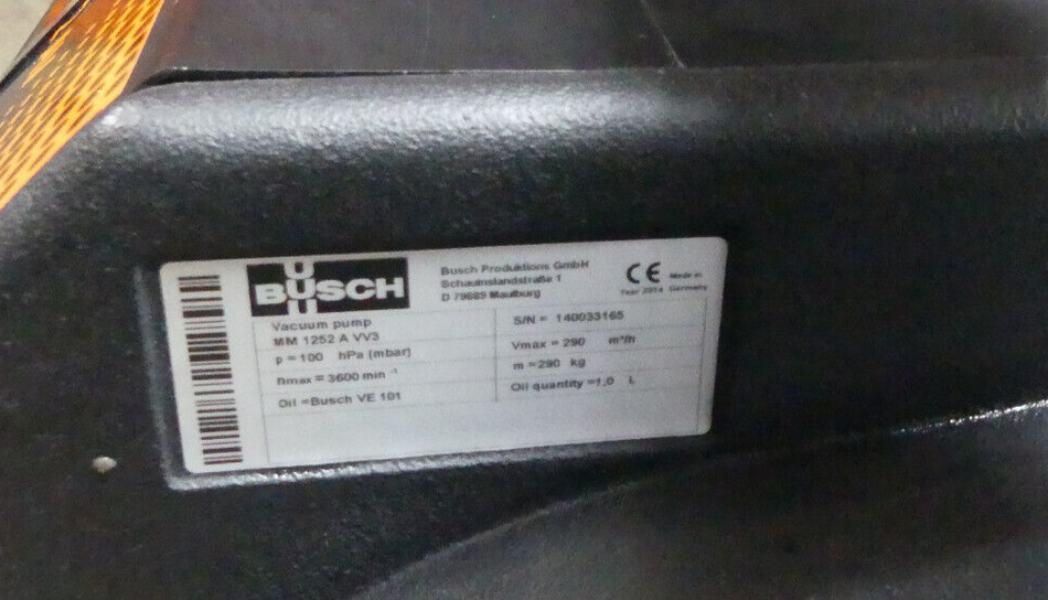 BUSCH MINK MM 1252 A VV3+MM1252AVV3