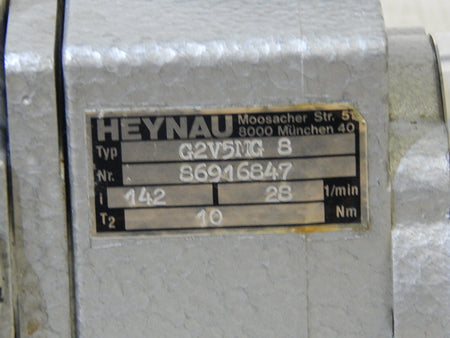 Heynau G2V5MG 8 Motor 