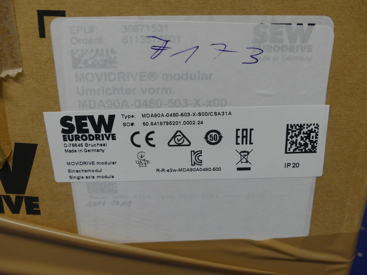 SEW EURODRIVE  MDA90A-0480-503-X-S00 +  CSA31A
