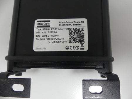 Atlas Copco Serial Portal Adapter P/N: 4211 5225 88 - S.Bilder