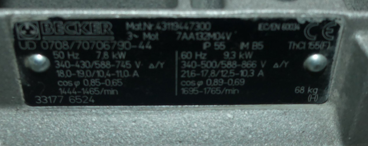 BECKER U 4.250SA/K B.j 2007