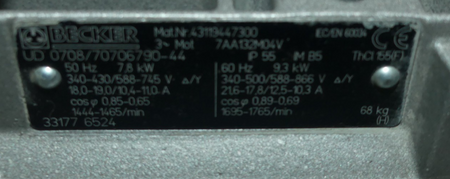 BECKER U 4.250SA/K B.j 2007
