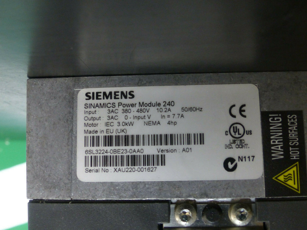Siemens 6SL3224-0BE23-0AA0