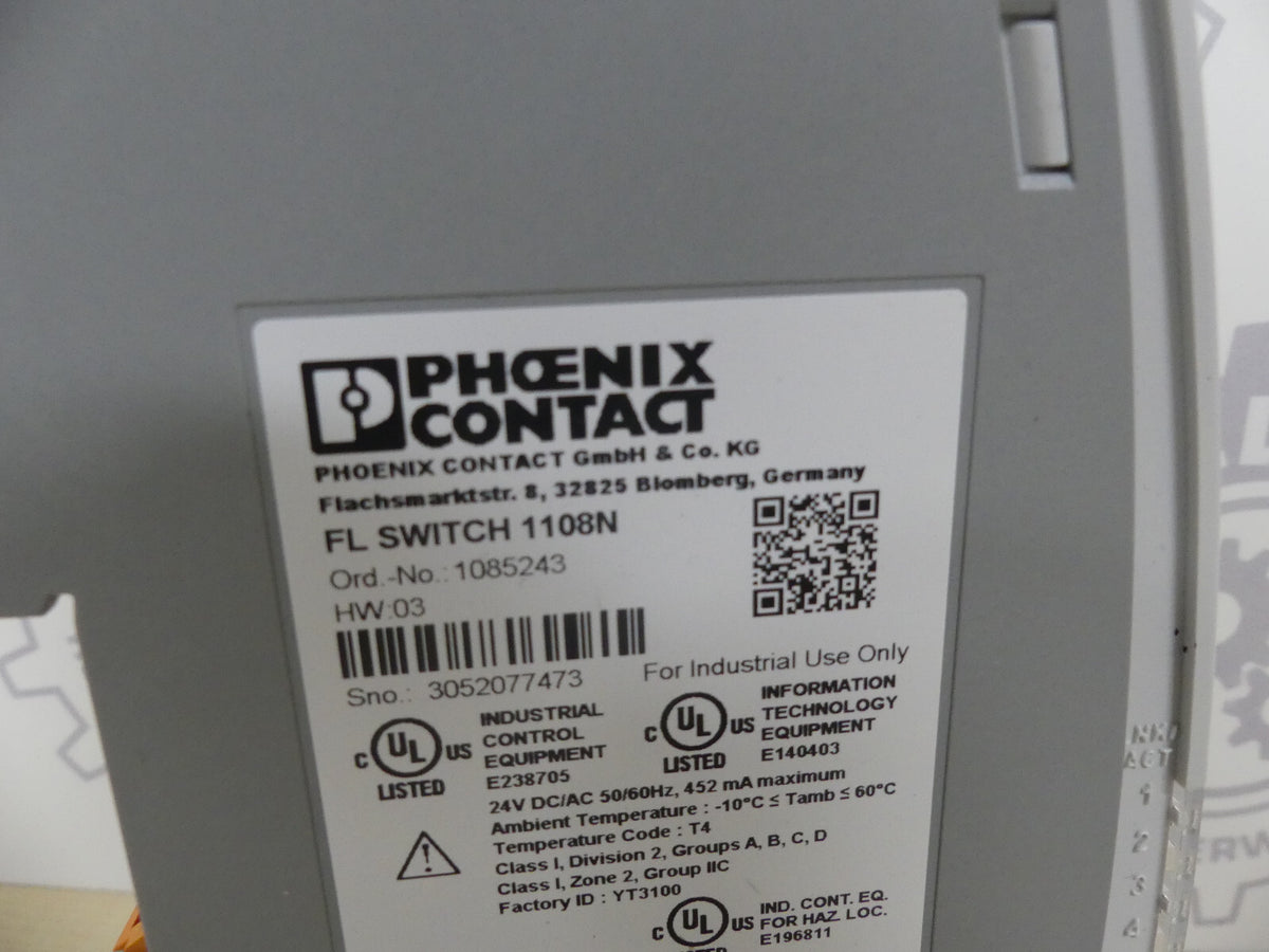 PHOENIX CONTACT FL SWITCH 1108N
