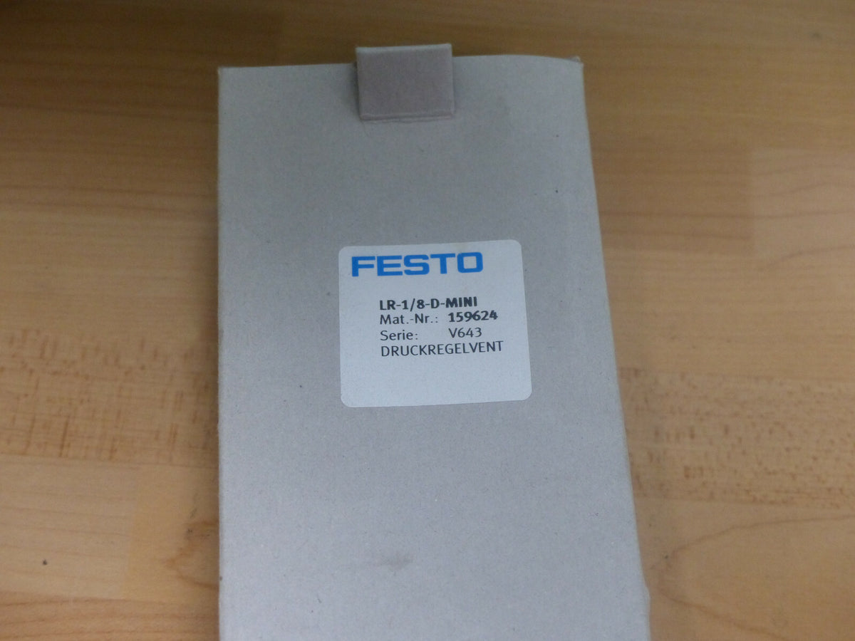 FESTO LR-1/8-D-MINI Druckregelventil 159624 s.Bilder