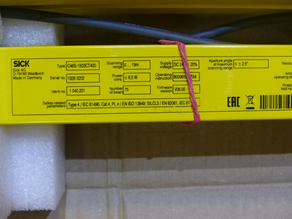  SICK C46S-1503CT400 Sender + C46E-1503CT400 Empfänger  s.Bilder