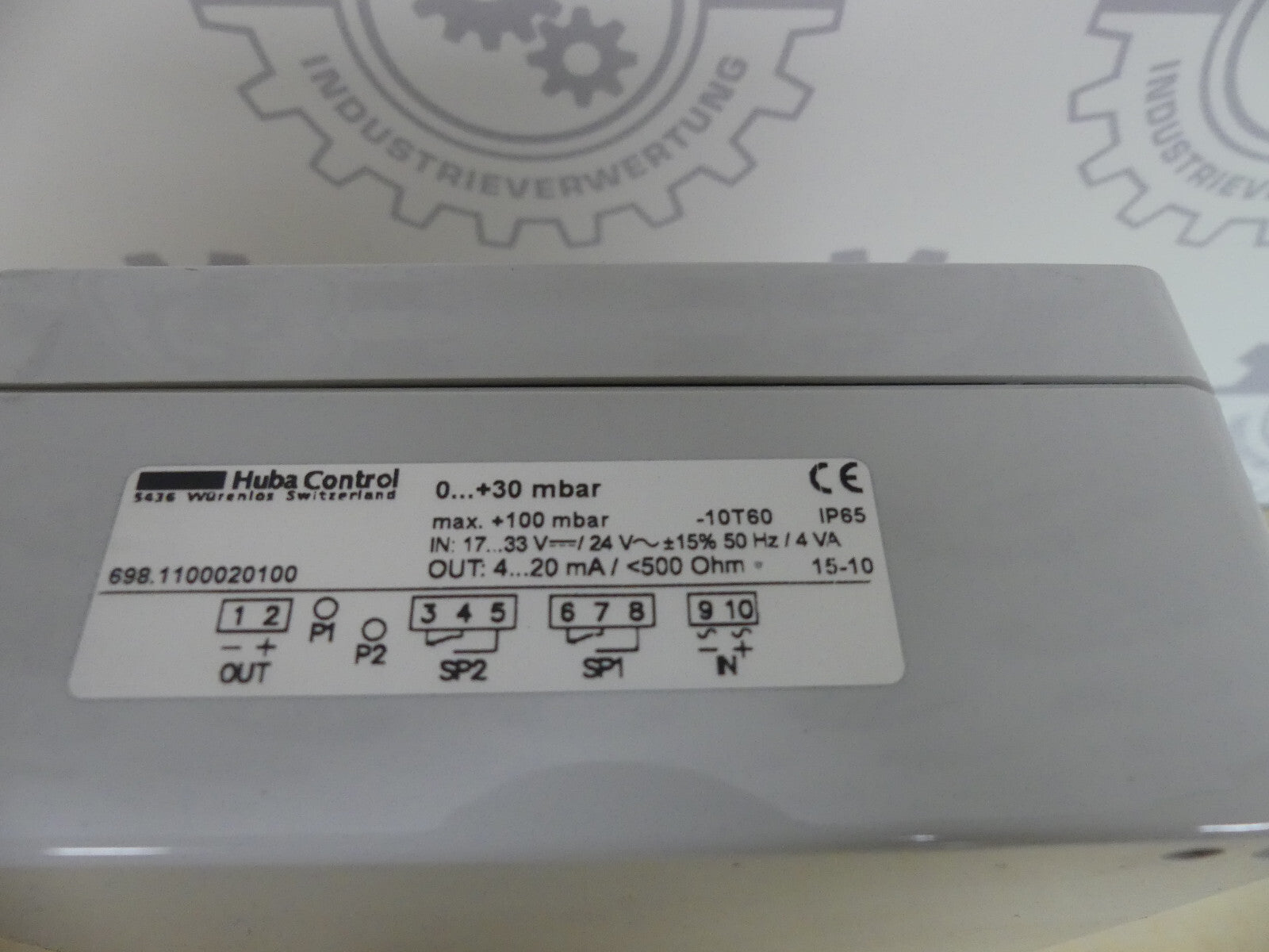 Huba Control 698.110020100