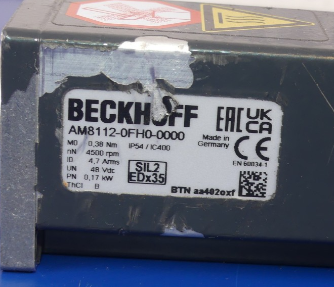 BECKHOFF AM8112-0FH0-0000
