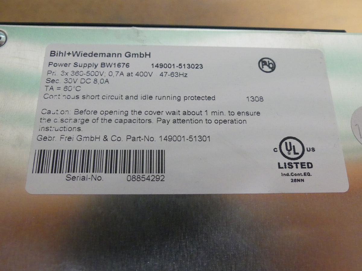 BIHL+WIEDEMANN BW 1676