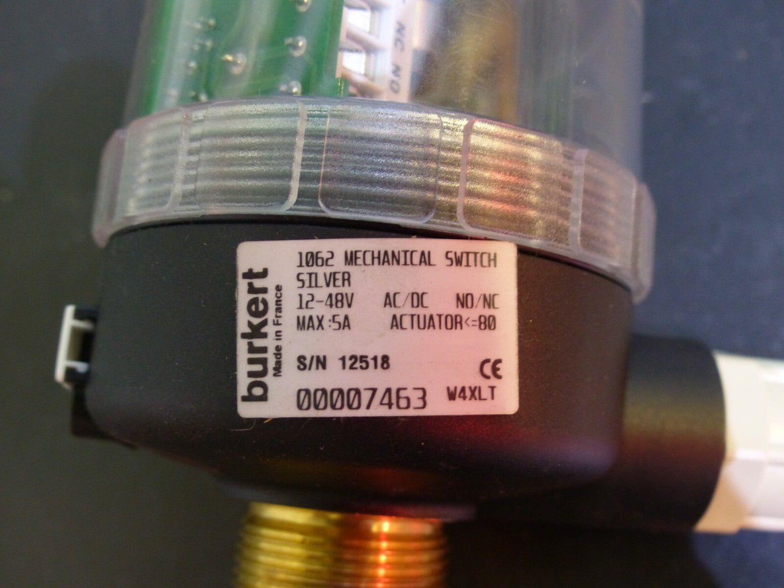 Bürket 1062 Mechanical Switch s. Bilder