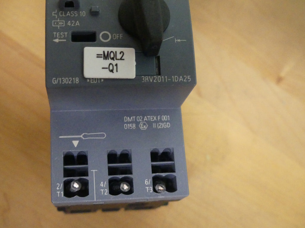 SIEMENS 3RV2011-1DA25 SIRIUS