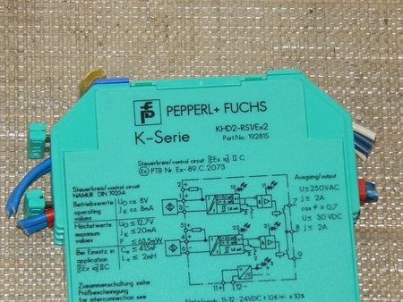  Pepperl + Fuchs K-System KHD2-RS1/Ex2 used