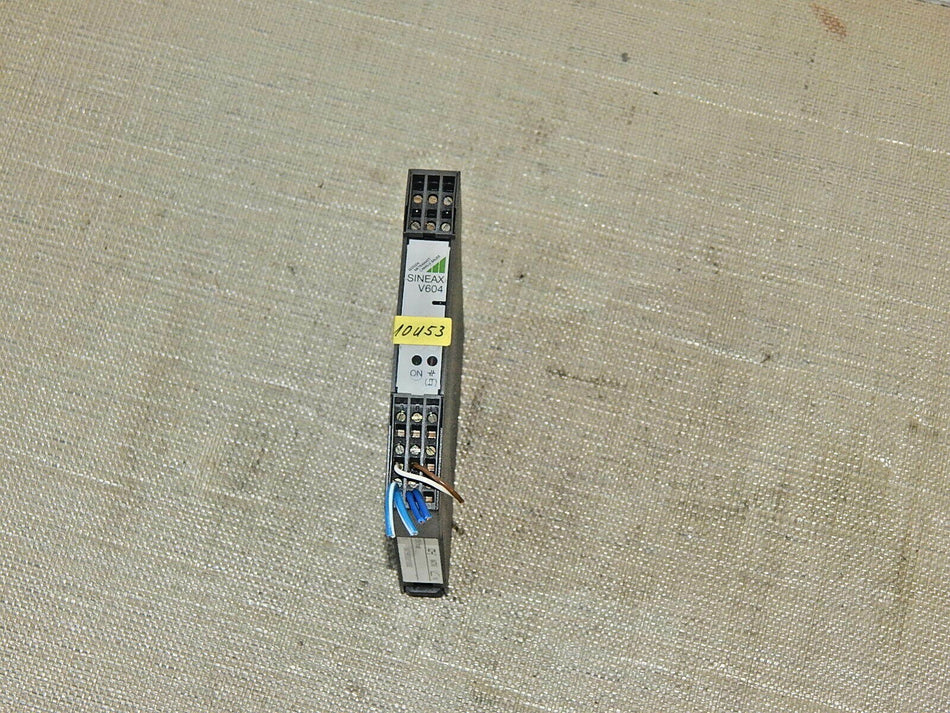  SINEAX V604  604-112 Camille Bauer Programmierbarer Universal-Messumformer used