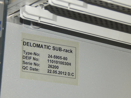  Deif Delomatic Sub -Rack   24-5905-80  // DM-4 Gas used