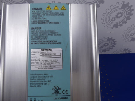 Siemens 6SL3235-0TE21-1RB0