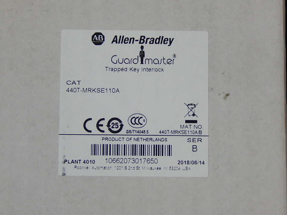  Allen Bradley Guardmaster Prosafe  CAT  440T-MRKSE5110A New