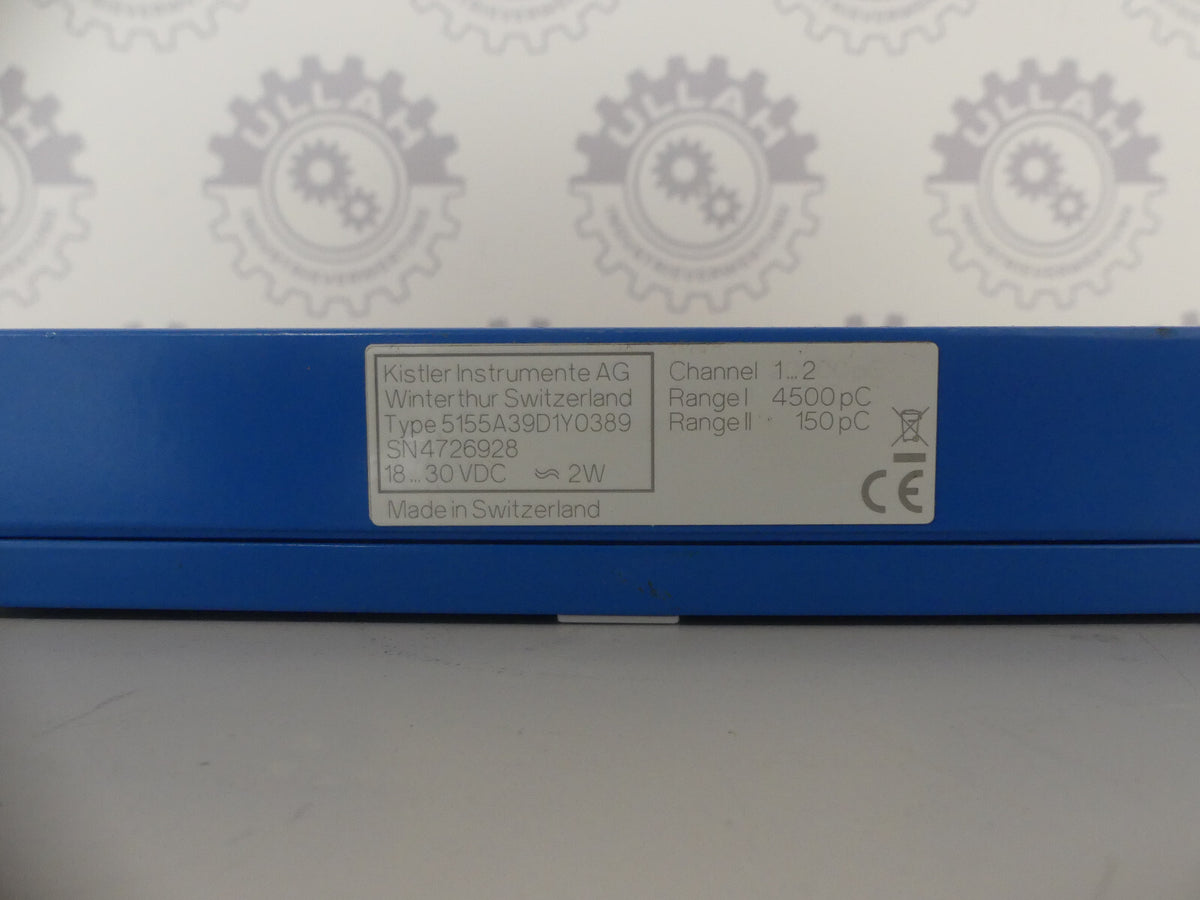 Kistler Instrumente AG / 5155A39D1Y0389 / Charge Amplifier Type 5155
