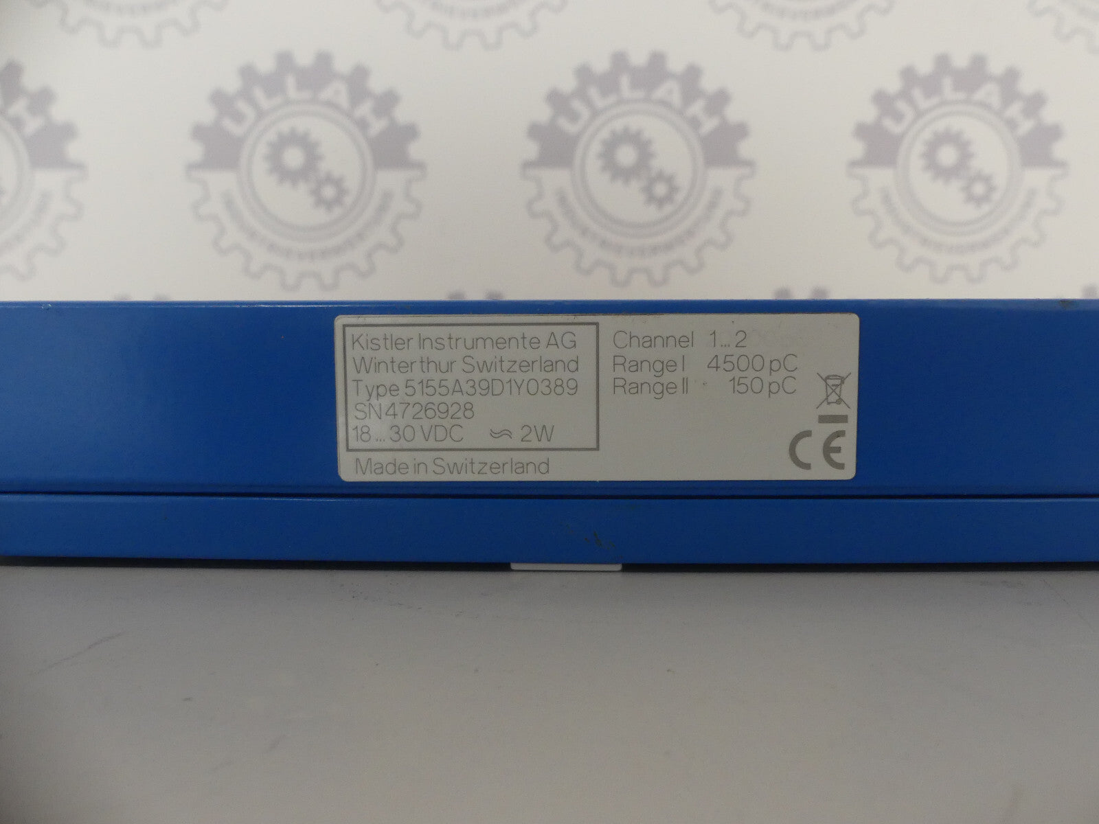 Kistler Instrumente AG / 5155A39D1Y0389 / Charge Amplifier Type 5155