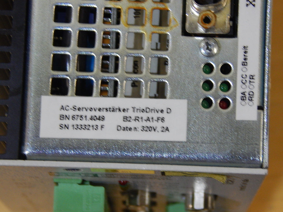 ESR Pollmeier TrioDrive Servo Drive BN 6751.4049 B2-R1-A1-F6 Used