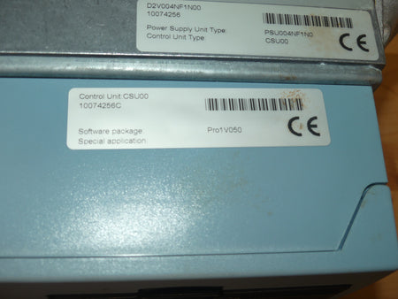 dynac vector csu00+psu004nf1n0 used