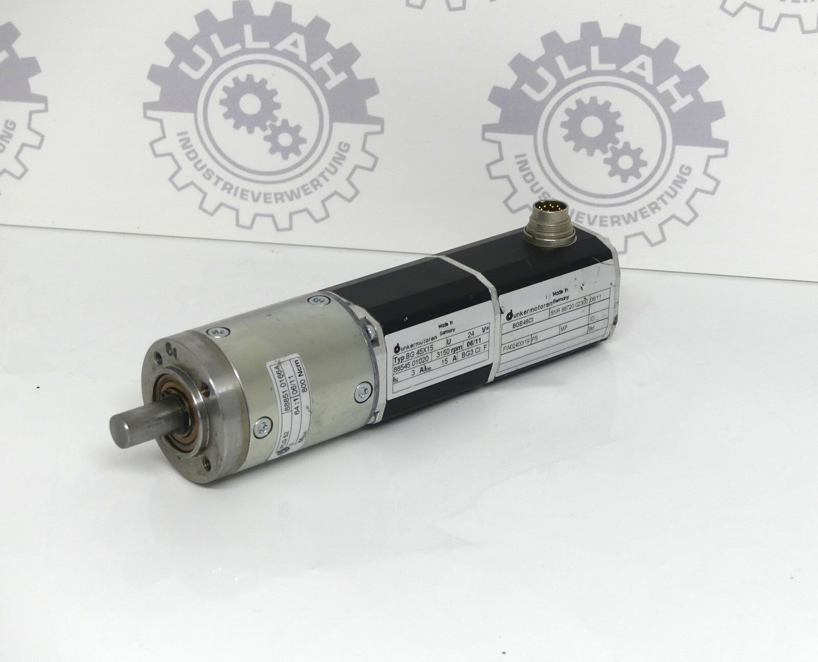 Dunkermotoren BG 45X15 + PLG 52 + BGE45CI 