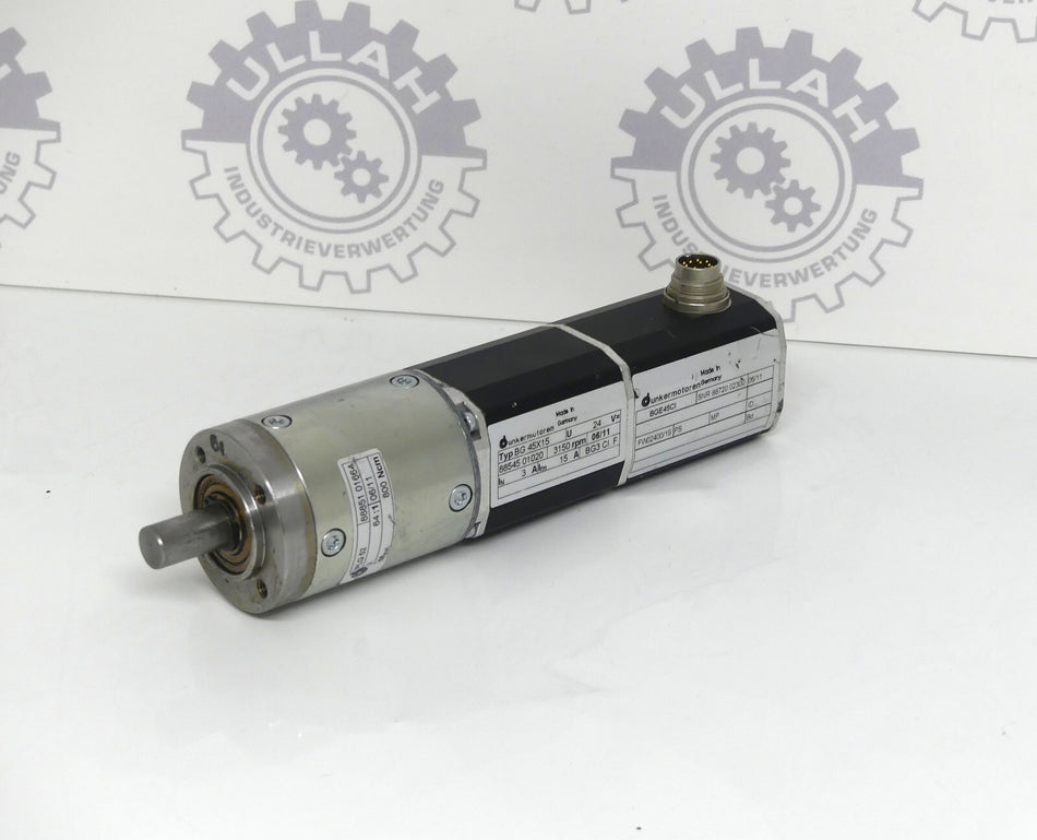 Dunkermotoren BG 45X15 + PLG 52 + BGE45CI 