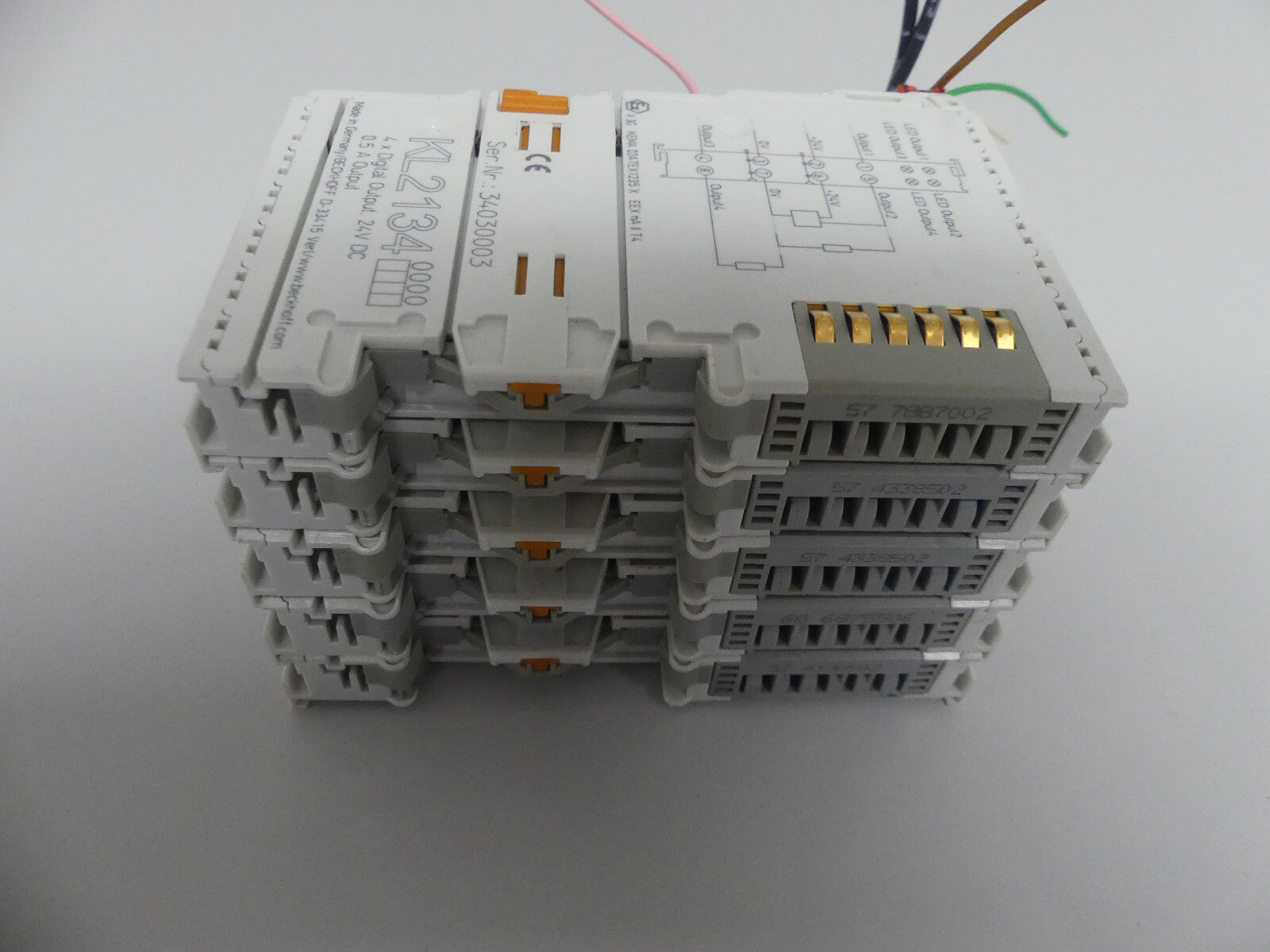 5x Beckhoff KL2134