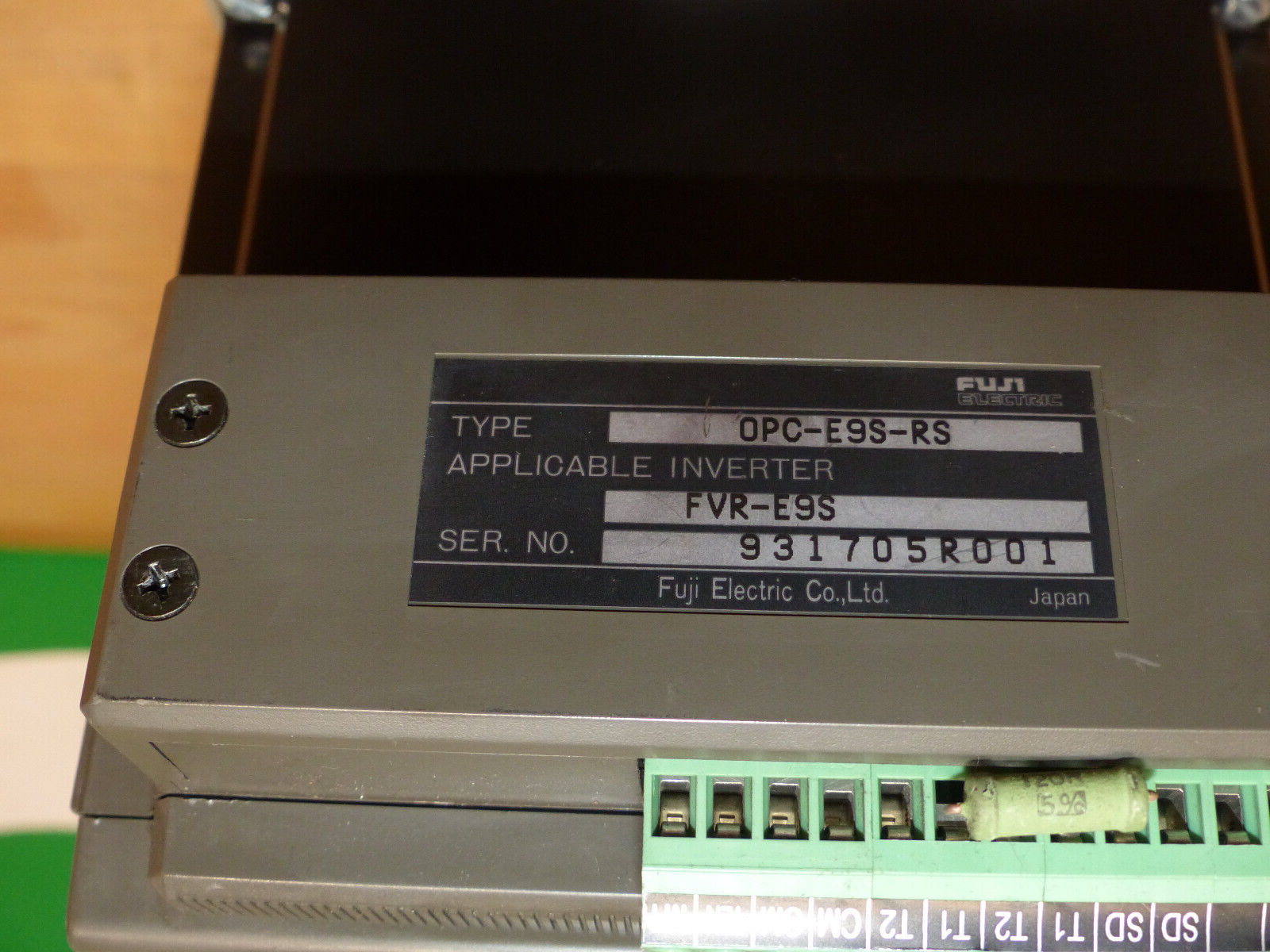 Fuji Electrinc  FVR-E9S OPC-E9S-RS used s.Bilder