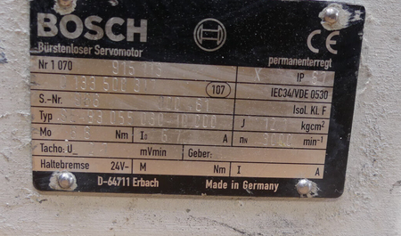 Bosch Bürstenloser Servomotor  SE-B3.055.030-10.000