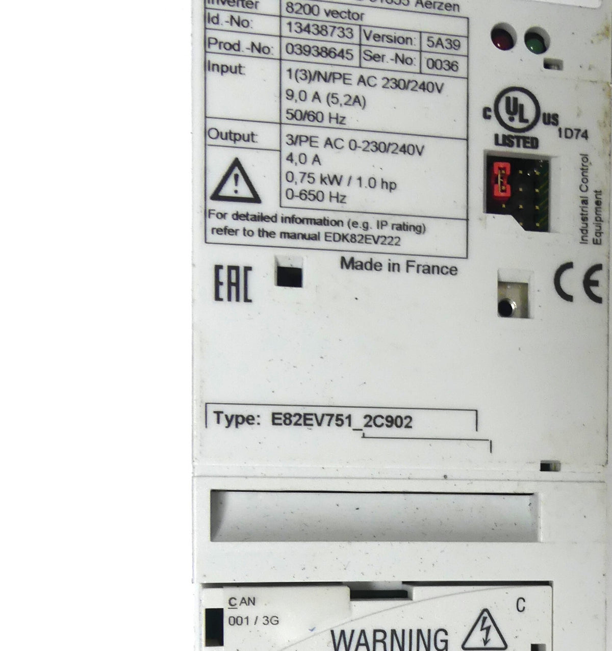 LENZE E82EV751_2C902