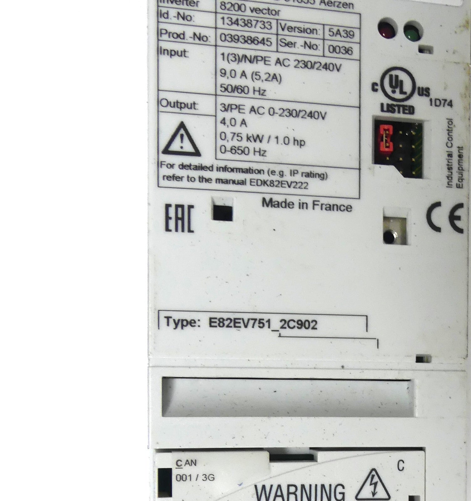 LENZE E82EV751_2C902