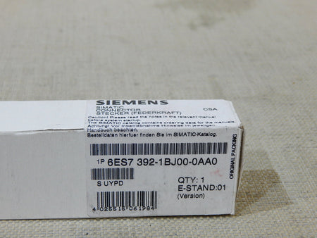 Siemens Simatic S7 6ES7 392-1BJ00-0AA0 //6ES7392-1BJ00-0AA0 E:01  New