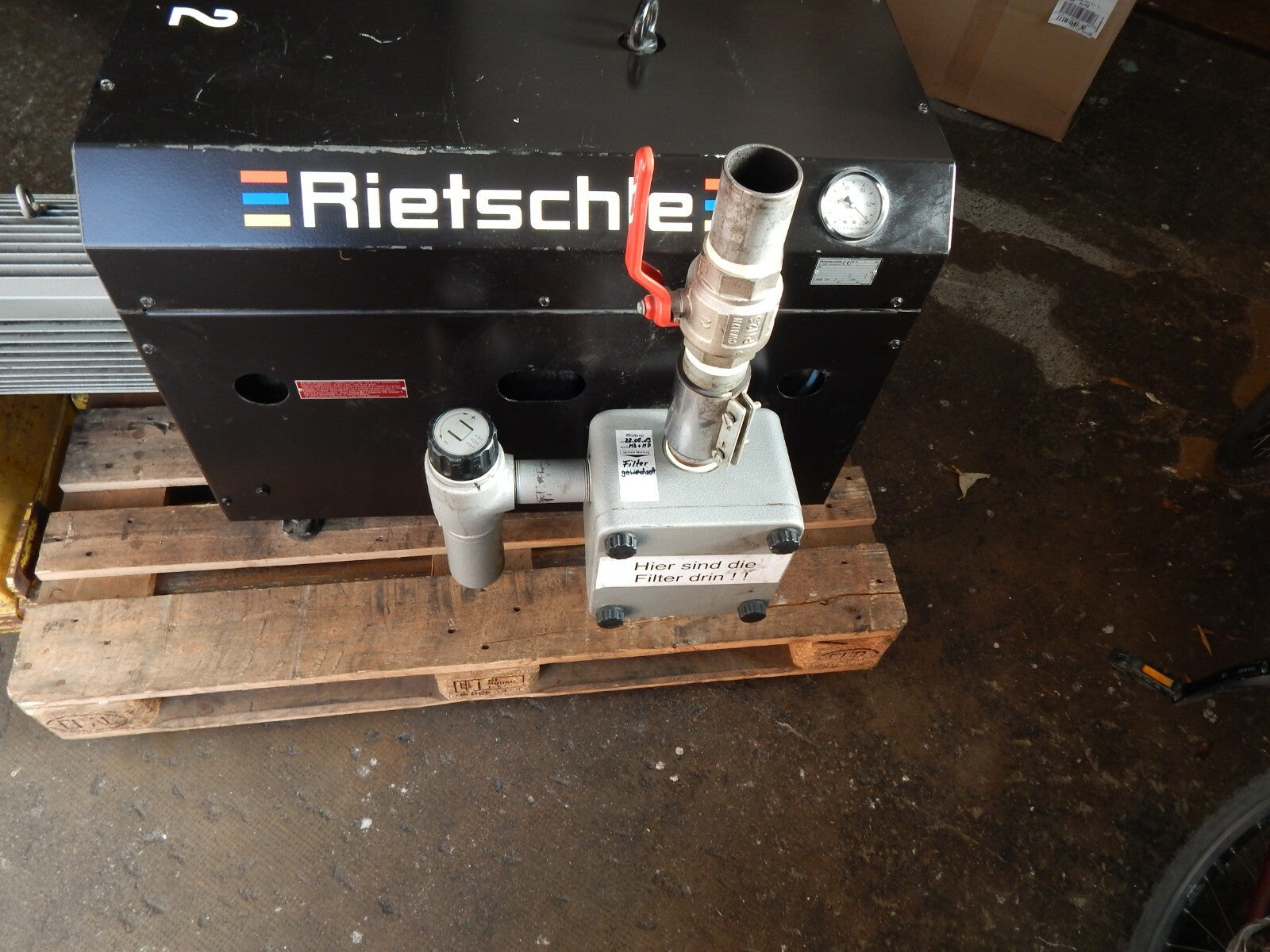 RIETSCHLE COVAC  SMV 300  (03) VAKUUM PUMPE USED  S.BILDER