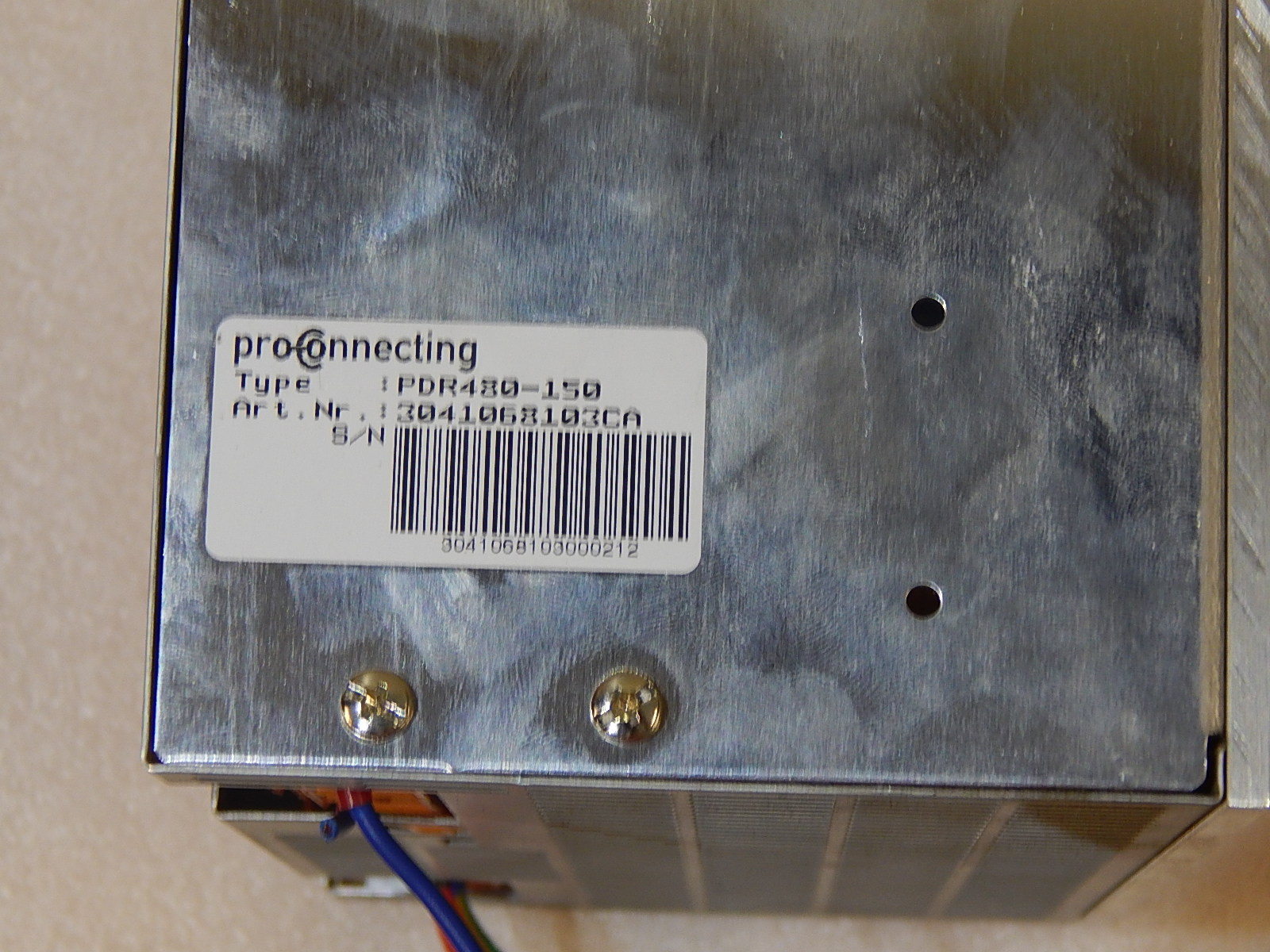 Proconnecting Switch Mode Power Supply PDR-480  PDR480-150