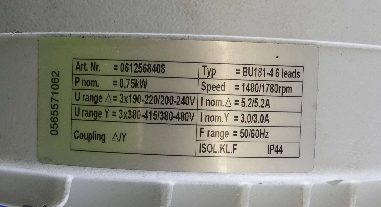 BUSCH Vacuum pump FOSSA FO 0035 A 0E0 BU181-46 LEDS B.j 2020