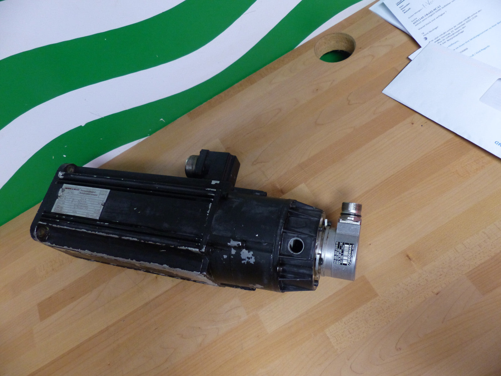 Indramat mac071c-0-us-4-c/095-a-2/wi516lv + Heidenhain rod 486