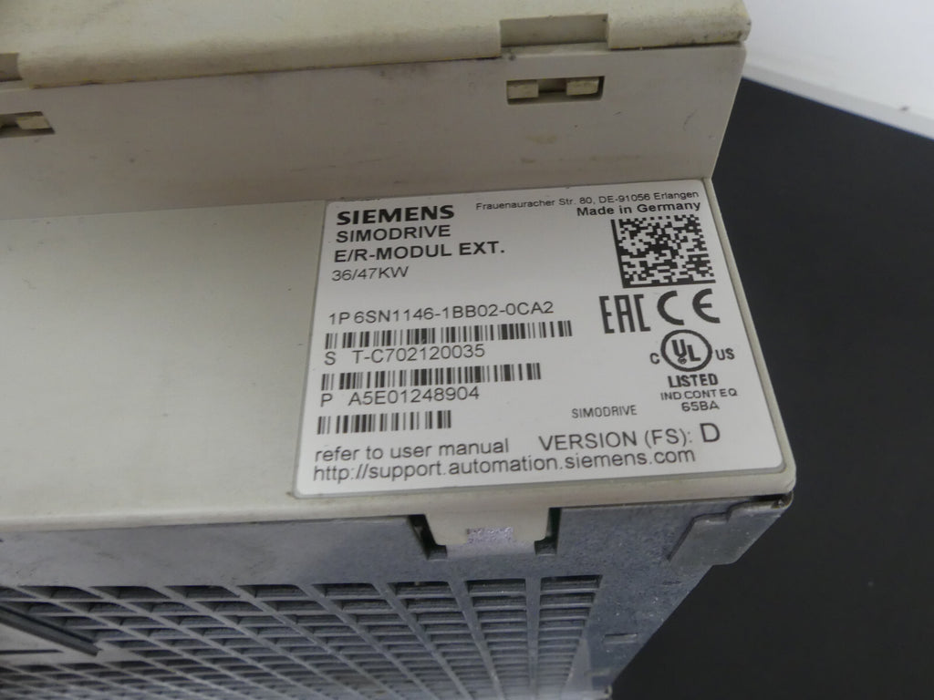 Siemens 6SN1146-1BB02-0CA2