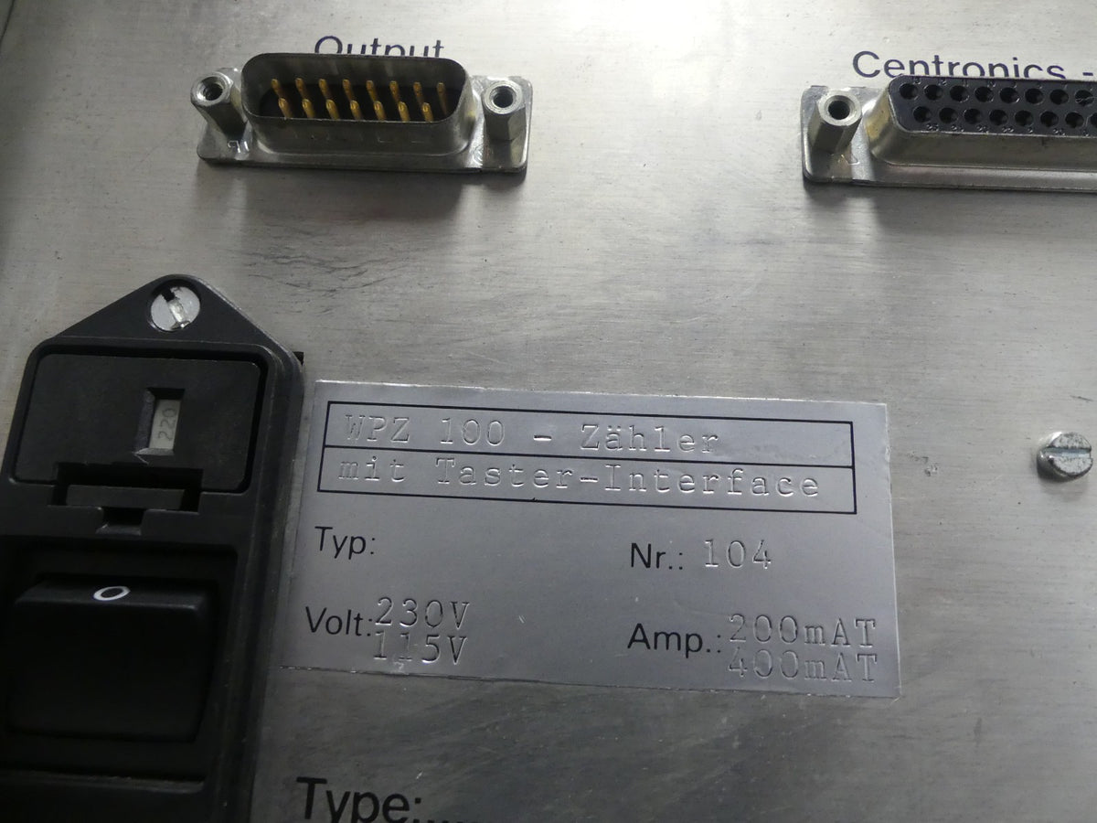 Wenzel Präzision WPZ-100