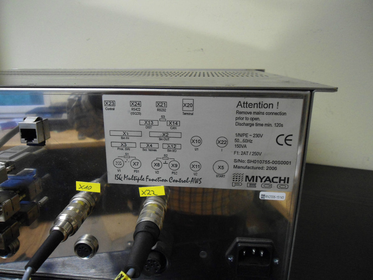 Miyachi Peco  ISQ Multiple Control-AWS