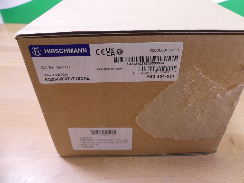 Hirschmann INET Ind.Ethernet Switch RS20-0800T1T1SDAE Switch