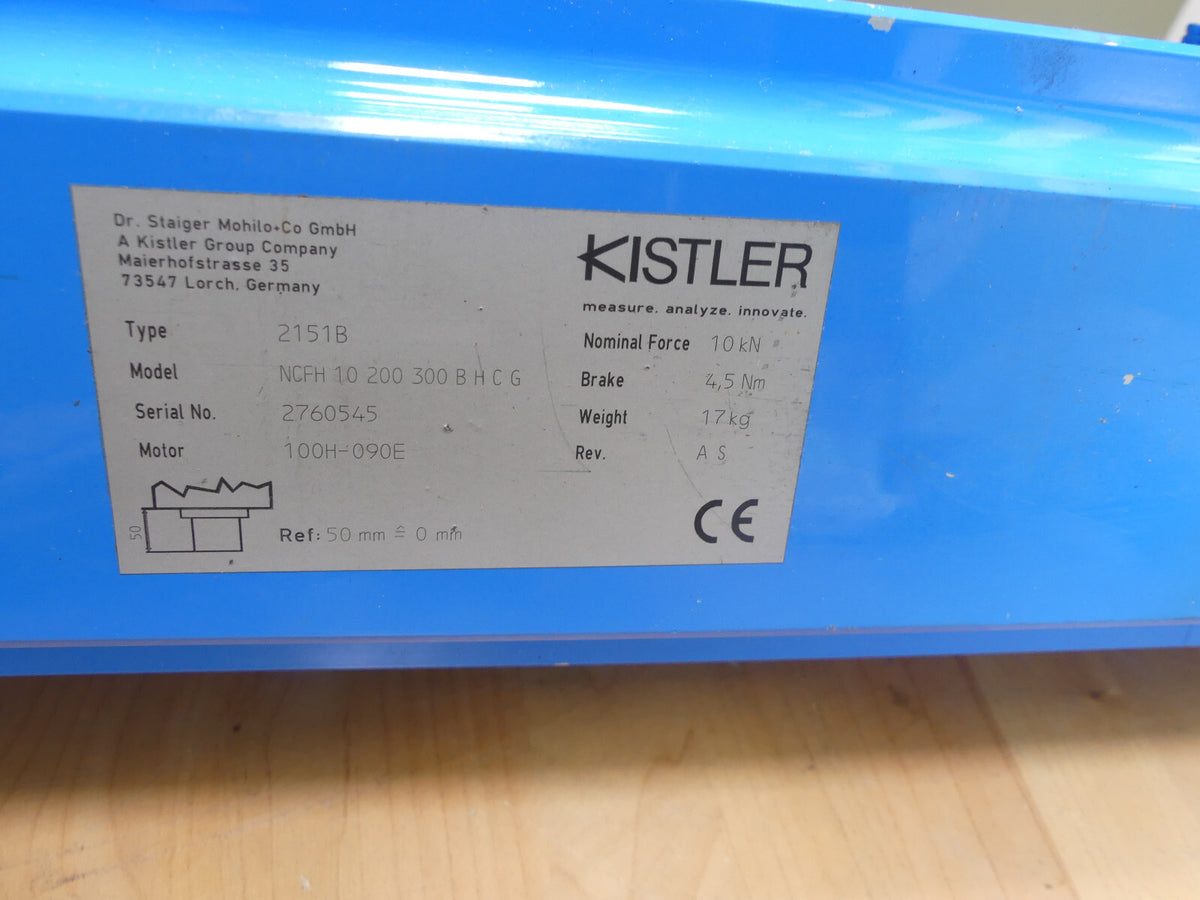 Kistler 2151B Elektromechanisches Fügemodul NCFH 10 200 300 BHCG 2151B