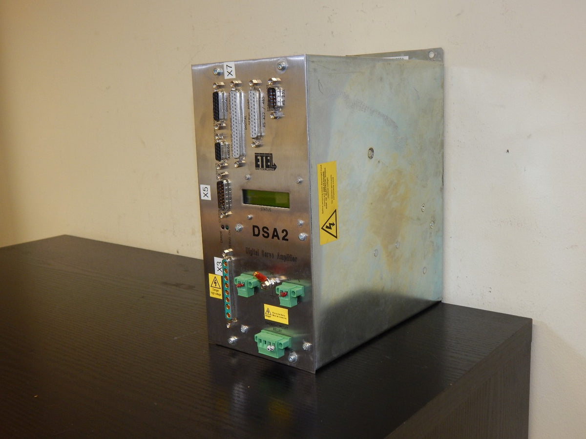 ETEL DSA2 Digital Servo Amplifier Verstärker DSA2 S1B22A Digital Servo Amplifier