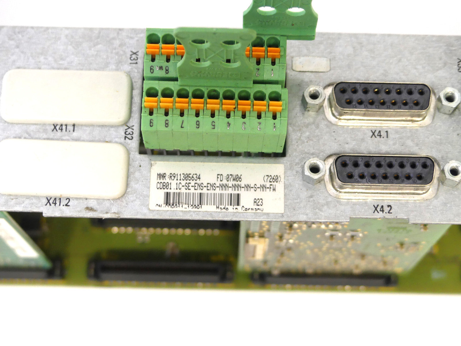 Rexroth Steuereinheit CDB01.1C-SE-ENS-ENS-NNN-NNN-NN-S-NN-FW (Leicht beschädigt)