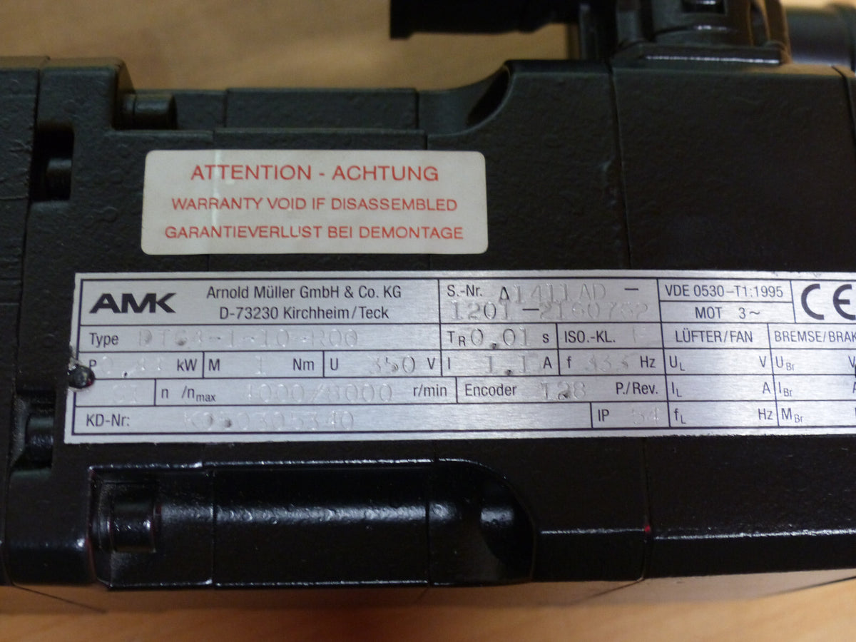 AMK Servomotor DTG4-1-10-R00 mit eisele getriebe epl64/1