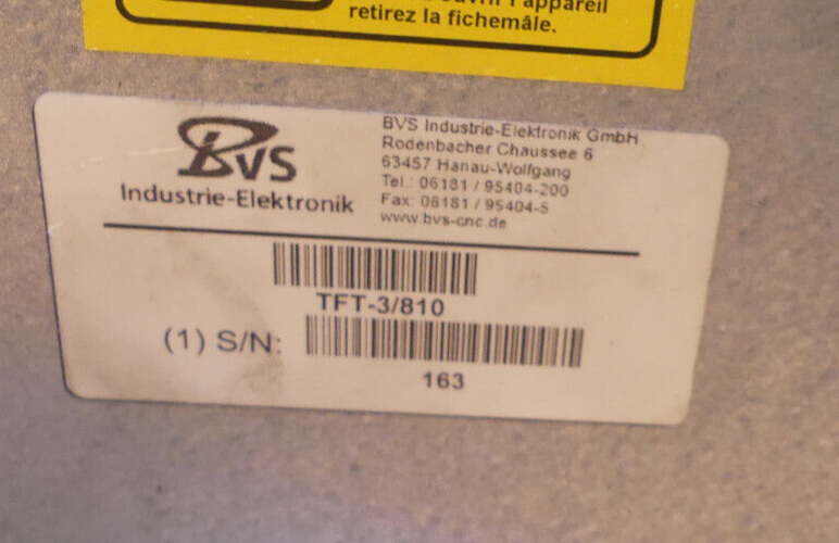 BVS Industrie-Elektronik TFT-3 / 810