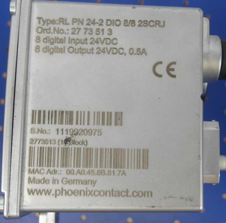 Phoenix Contact RL PN 24-2 DIO 8/8 2SCRJ