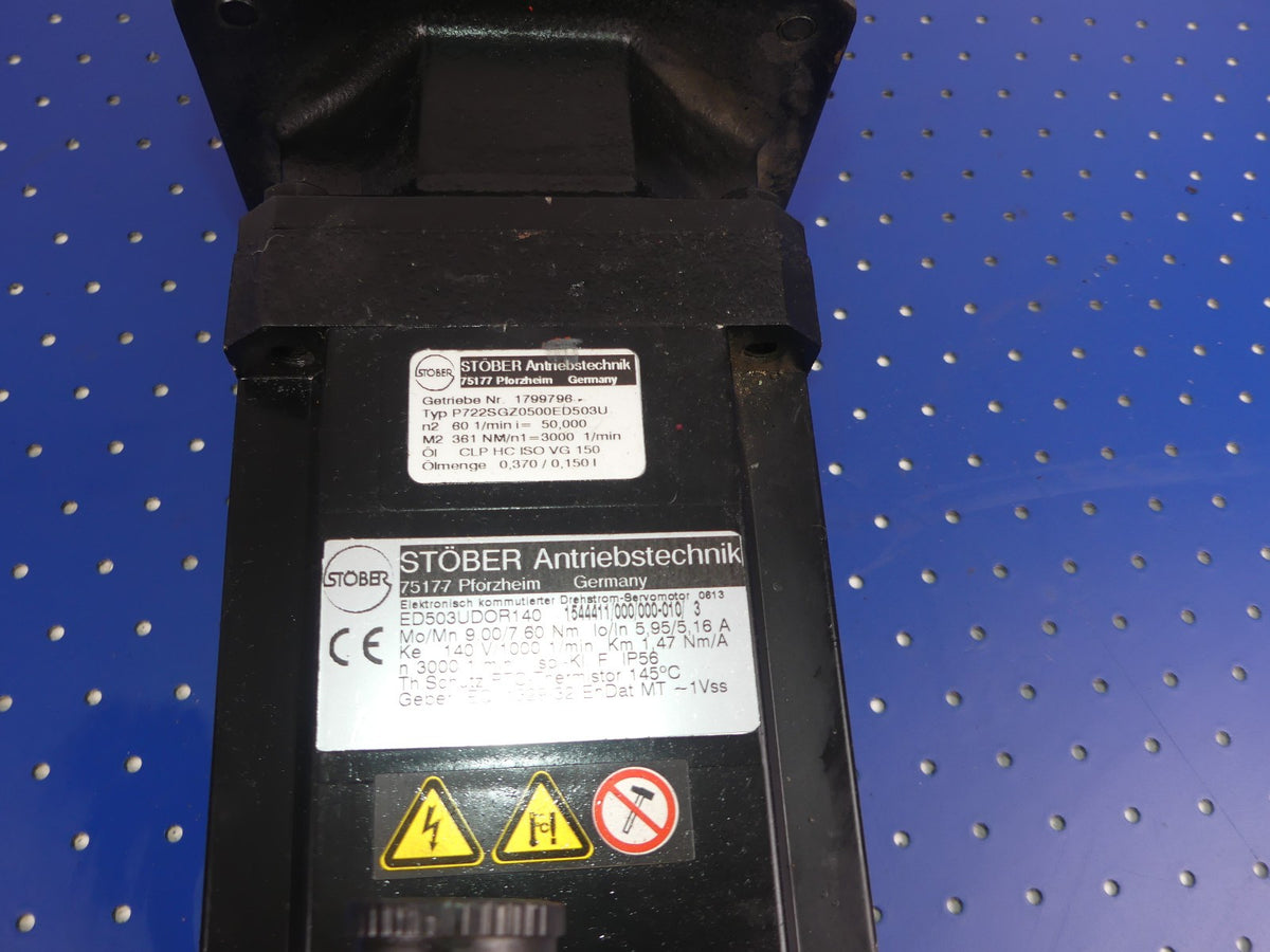 STÖBER ED503UDOR140 MIT GETRIEBE P722SGZ0500EDS503U