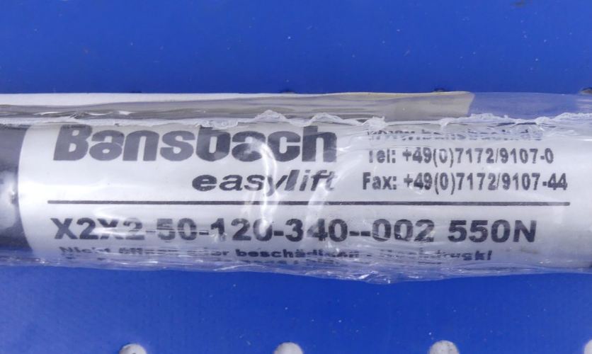 Bansbach easy lift Gasdruckfeder X2X2-50-120-340/550N
